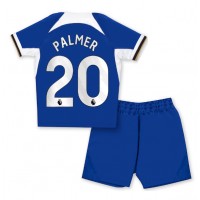 Camiseta Chelsea Cole Palmer #20 Primera Equipación Replica 2023-24 para niños mangas cortas (+ Pantalones cortos)